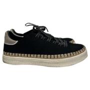 Pre-owned Cotton sneakers Chloé Pre-owned , Black , Heren