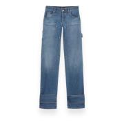 Cargo Jeans voor stijlvolle outfits Blumarine , Blue , Dames