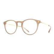 Moderne Ronde Zonnebril Zwart Mykita , Beige , Unisex