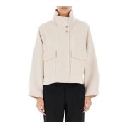 Stijlvolle Jas voor Vrouwen Pinko , Beige , Dames