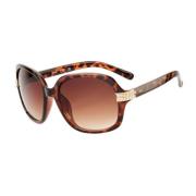 Bruine Resin Zonnebril voor Vrouwen Guess , Brown , Dames