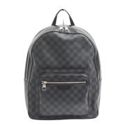 Pre-owned Canvas backpacks Louis Vuitton Vintage , Black , Heren