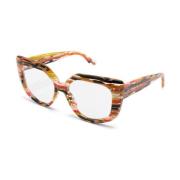 7VW Zvier Stripes Optical Frame Marni , Brown , Dames