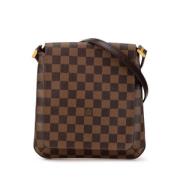 Pre-owned Leather louis-vuitton-bags Louis Vuitton Vintage , Brown , D...