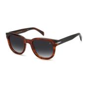 Bruine Acetaat Zonnebril voor Mannen Eyewear by David Beckham , Brown ...