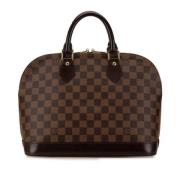 Pre-owned Leather louis-vuitton-bags Louis Vuitton Vintage , Brown , D...