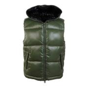 Dexter Militair Groen Mouwloos Jack Save The Duck , Green , Heren