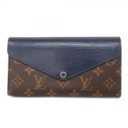 Pre-owned Canvas wallets Louis Vuitton Vintage , Brown , Dames