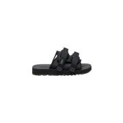 Zwarte Nylon Sandalen Suicoke , Black , Dames