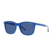 Blauwe Acetaat Zonnebril voor Mannen Arnette , Blue , Heren