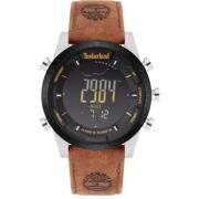 Roestvrijstalen kwarts herenhorloge grijs Timberland , Gray , Heren