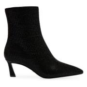 Zwarte Kristal Feestlaarzen Steve Madden , Black , Dames