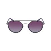 Paarse Metalen Zonnebril Ckj20301S-500 Calvin Klein Jeans , Purple , U...