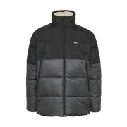 Stijlvolle Jas voor Mannen Tommy Jeans , Black , Heren