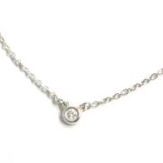 Pre-owned Metal necklaces Tiffany & Co. Pre-owned , Gray , Dames