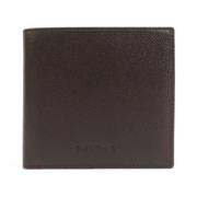 Pre-owned Leather wallets Bvlgari Vintage , Brown , Heren