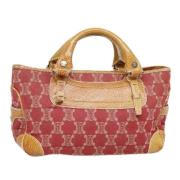 Pre-owned Canvas handbags Celine Vintage , Red , Dames