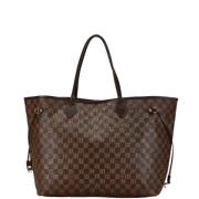 Pre-owned Canvas handbags Louis Vuitton Vintage , Brown , Dames