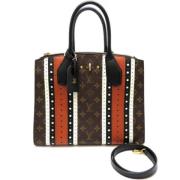 Pre-owned Leather louis-vuitton-bags Louis Vuitton Vintage , Brown , D...