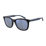 Zwarte Acetaat Herenzonnebril Arnette , Black , Heren