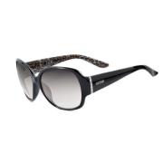 Zwarte Resin Zonnebril voor Vrouwen Guess , Black , Dames