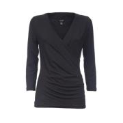 T-Shirt Lauren Ralph Lauren , Black , Dames