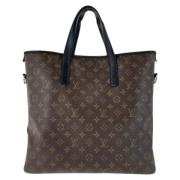 Pre-owned Canvas louis-vuitton-bags Louis Vuitton Vintage , Brown , Da...