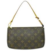 Pre-owned Canvas louis-vuitton-bags Louis Vuitton Vintage , Brown , Da...