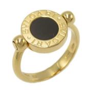 Pre-owned Yellow Gold rings Bvlgari Vintage , Black , Dames