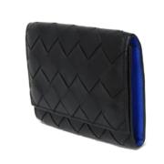 Pre-owned Leather key-holders Bottega Veneta Vintage , Black , Dames