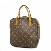 Pre-owned Fabric handbags Louis Vuitton Vintage , Brown , Dames