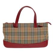 Pre-owned Canvas handbags Burberry Vintage , Multicolor , Dames