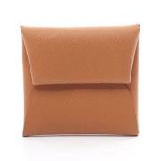 Pre-owned Leather wallets Hermès Vintage , Brown , Dames