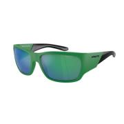 Groene Resin Zonnebril voor Mannen Arnette , Green , Heren