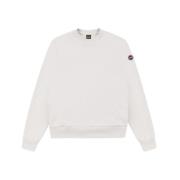 Heren Crewneck Sweatshirt - Wit Colmar , White , Heren