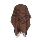 Poncho Lauren Ralph Lauren , Brown , Dames