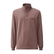 Paarse poloshirt met lange mouwen C.p. Company , Purple , Heren