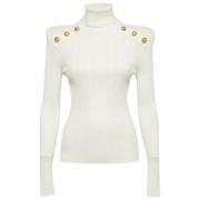 Pre-owned Fabric tops Balmain Pre-owned , White , Dames