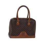 Pre-owned Canvas handbags Celine Vintage , Brown , Dames