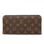 Pre-owned Canvas wallets Louis Vuitton Vintage , Brown , Dames