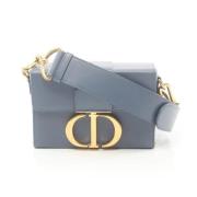 Pre-owned Leather crossbody-bags Dior Vintage , Blue , Dames