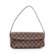 Pre-owned Canvas handbags Louis Vuitton Vintage , Brown , Dames