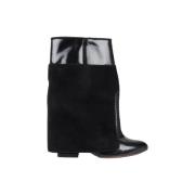 Pre-owned Suede boots Givenchy Pre-owned , Black , Dames