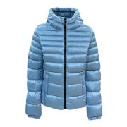 Blauwe Dames Hoodie Jas met Logo RefrigiWear , Blue , Dames