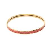 Pre-owned Metal bracelets Hermès Vintage , Pink , Dames