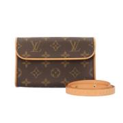 Pre-owned Fabric crossbody-bags Louis Vuitton Vintage , Brown , Dames