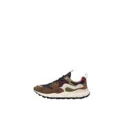 Stijlvolle Sneakers voor Mannen en Vrouwen Flower Mountain , Brown , H...