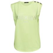 Pre-owned Fabric tops Balmain Pre-owned , Green , Dames