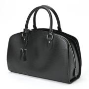 Pre-owned Leather louis-vuitton-bags Louis Vuitton Vintage , Black , D...