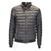 Ultralight Jersey Bomber Herno , Blue , Heren